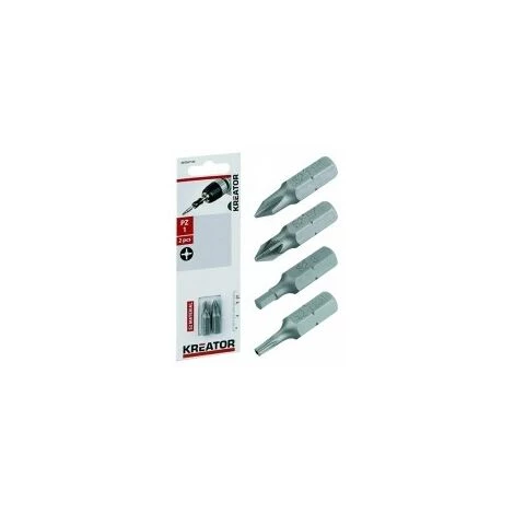 KREATOR Embout Vissage 25Mm Phil.N2(X2P) 3 KREATOR Embout Vissage 25Mm Phil.N2(X2P)