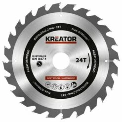 KREATOR Lame De Scie Bois 200Mm24D