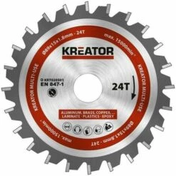 KREATOR Lame De Scie Polyvalente 89Mm24D