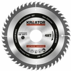 KREATOR Lame De Scie Bois 160Mm48D