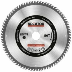 KREATOR Lame De Scie Bois 250Mm80D
