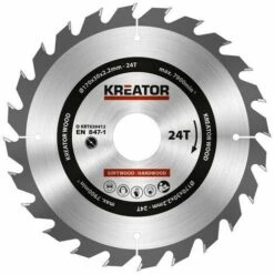 KREATOR Lame De Scie Bois 170Mm24D