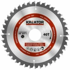 KREATOR Lame De Scie Polyvalente 160Mm40D