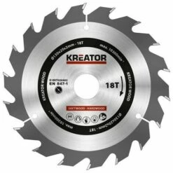 KREATOR Lame De Scie Bois 130Mm18D