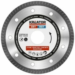 KREATOR Disque Diamant D115 Expert Turbo