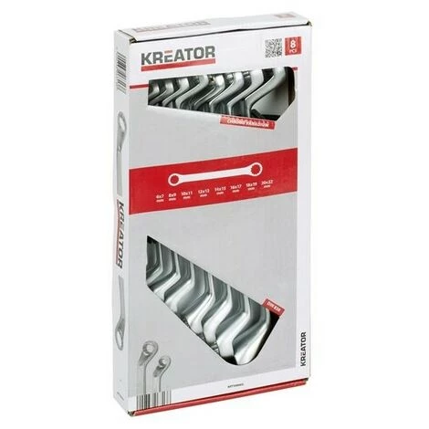 KREATOR Jeu De Clés Polyg. 6-22Mm 3 KREATOR Jeu De Clés Polyg. 6-22Mm