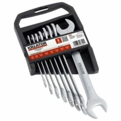 KREATOR Jeu De Clés Plat 6-22Mm 8Pcs