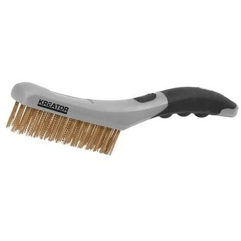 KREATOR Brosse Abrasive 4R - Fils Laiton 3 KREATOR Brosse Abrasive 4R - Fils Laiton
