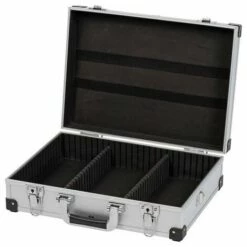 KREATOR Coffre Aluminium 420x300x125mm Argent