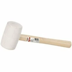 KREATOR Marteau Caoutchouc Bois/Blanc 450G