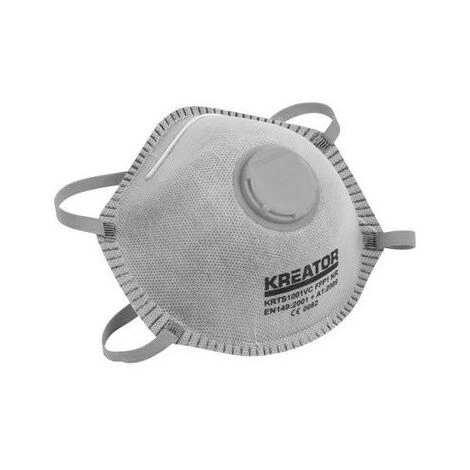 KREATOR Masques Anti-Poussières Ffp2 2Pcs Réduction Des Odeurs 3 KREATOR Masques Anti-Poussières Ffp2 2Pcs Réduction Des Odeurs