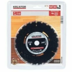 KREATOR Lame De Scie Circulaire 185mm 24T