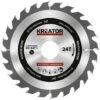 KREATOR Lame De Scie Bois 160Mm24D -KREATOR Soldes 2022 53485009 1