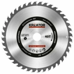 KREATOR Lame De Scie Bois 254Mm 40D