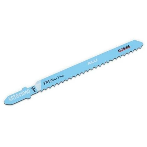 KREATOR 2 Lames Scie Sauteuse Hss Aluminium 100/8 3 KREATOR 2 Lames Scie Sauteuse Hss Aluminium 100/8