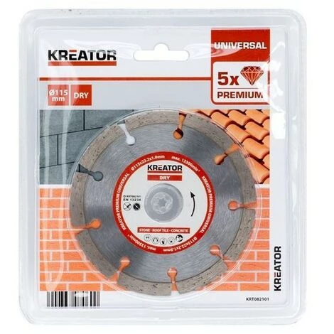 KREATOR Disque Diamant D115 Premium 4 KREATOR Disque Diamant D115 Premium – Image 2