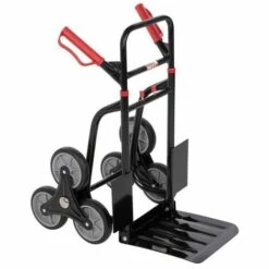 KREATOR Diable Télescopique Pliant 120kg, 6 Roues