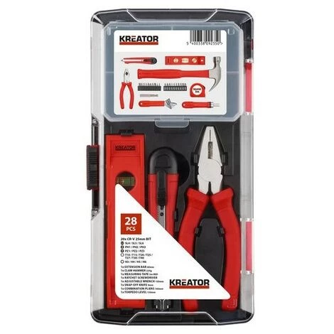KREATOR Jeu D'outils 28 Pcs 4 KREATOR Jeu D'outils 28 Pcs – Image 2
