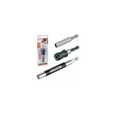 Porte Embout Magnétique Avec Blocage 60 Mm - KREATOR 3 Porte Embout Magnétique Avec Blocage 60 Mm - KREATOR